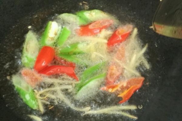 辣炒猪血的做法图解3