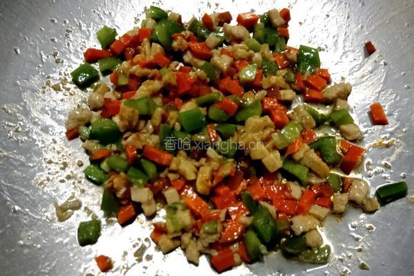 肉丁拌豆腐的做法图解6