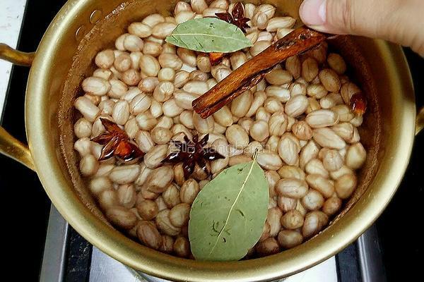 水煮五香花生米的做法图解4