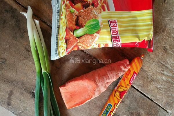 炒方面面的做法图解1