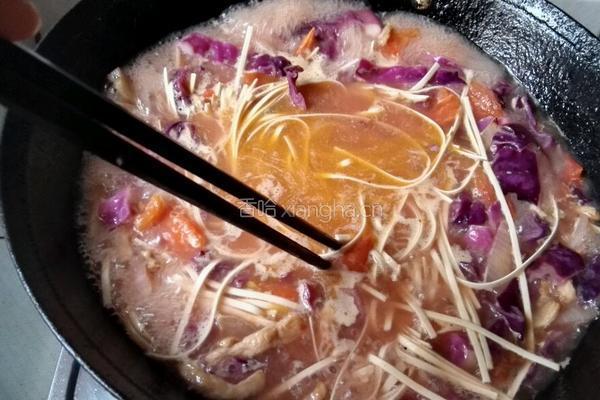 炝锅肉面的做法图解12
