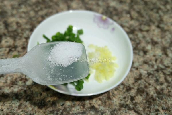 葱油蒸金针菇的做法图解4