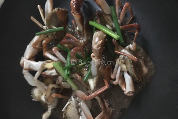 香葱局蟹的做法图解5