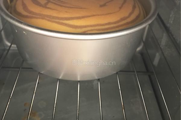 大理石纹戚风蛋糕的做法图解15