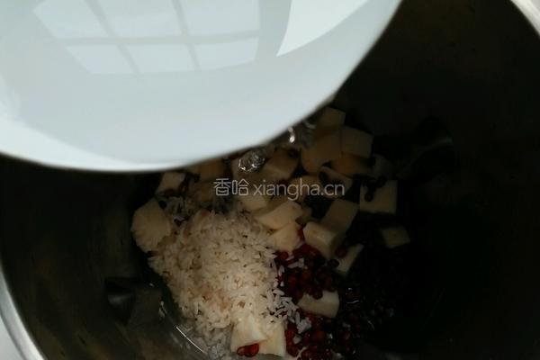 红豆山药米糊的做法图解5