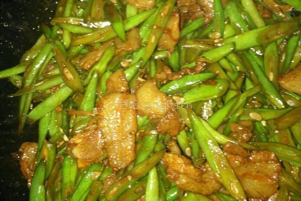 豆角炒肉的做法图解6