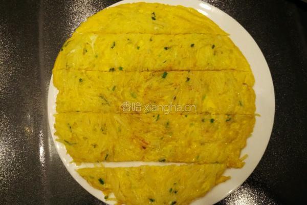 土豆丝鸡蛋饼的做法图解16