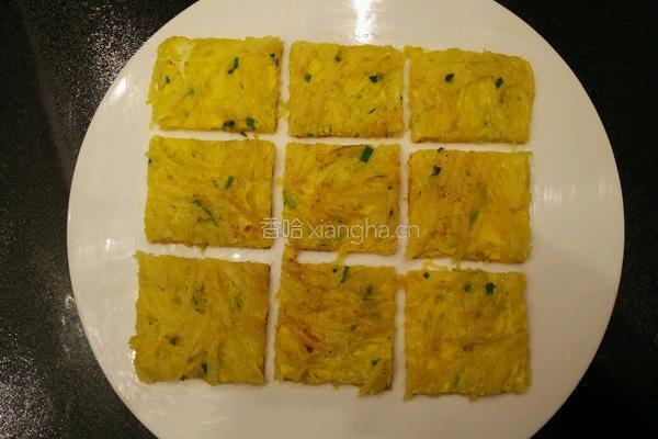 土豆丝鸡蛋饼的做法图解17