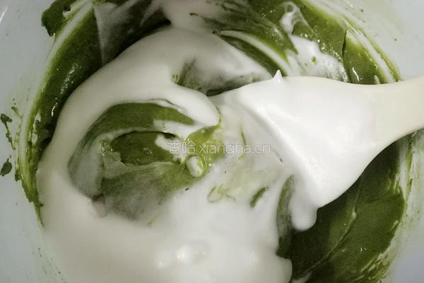抹茶蒸蛋糕的做法图解6