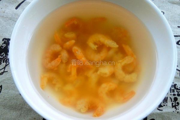 海米香菇油菜的做法图解2