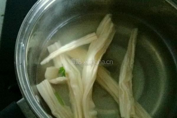 馋嘴腐竹丝的做法图解1
