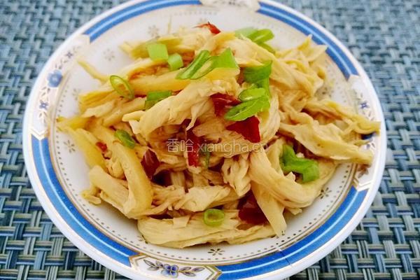 馋嘴腐竹丝的做法图解5