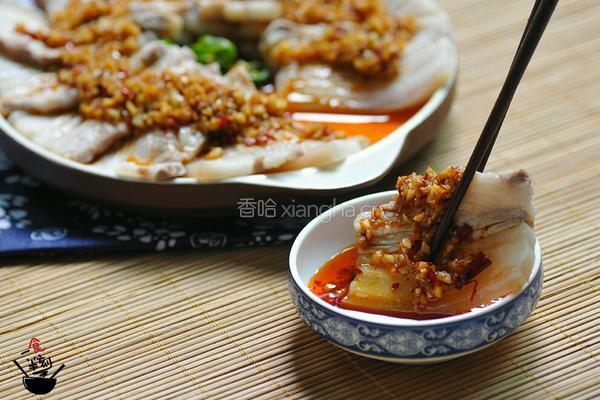 一食半刻‖蒜泥白肉的做法图解7