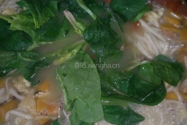 西红柿鸡蛋南瓜面的做法图解8