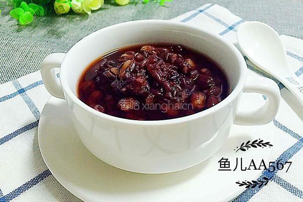 红小豆紫米粥