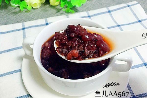 红小豆紫米粥的做法图解3