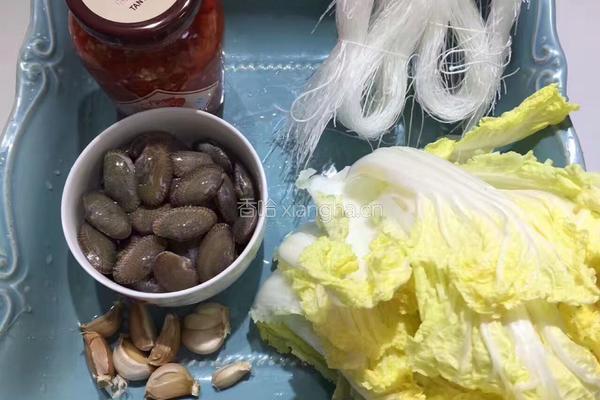 蒜蓉粉丝蒸娃娃菜的做法图解1