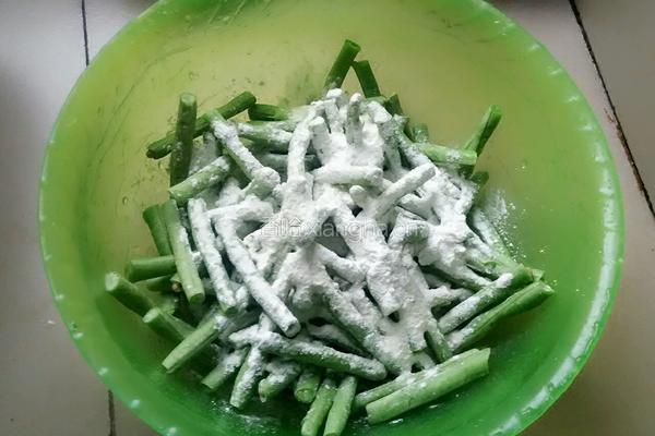 蒸豆角的做法图解2