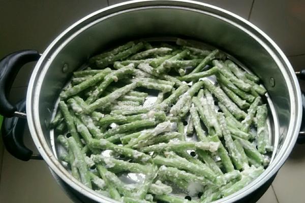 蒸豆角的做法图解3
