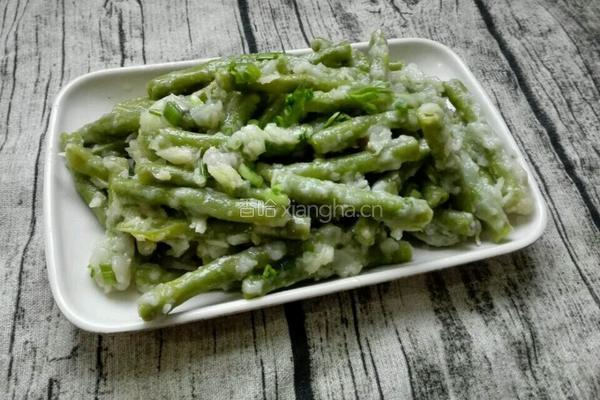 蒸豆角的做法图解6