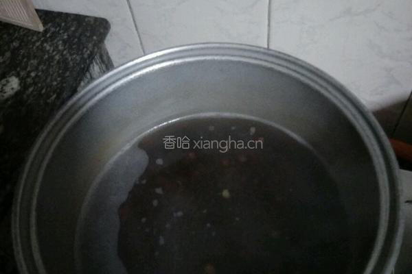 眉豆红豆粥的做法图解2