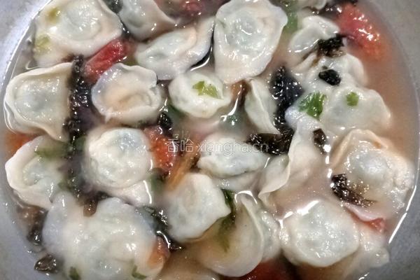 芹菜猪肉馅馄饨的做法图解12