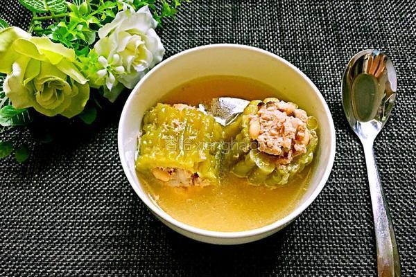 客家酿苦瓜的做法图解20