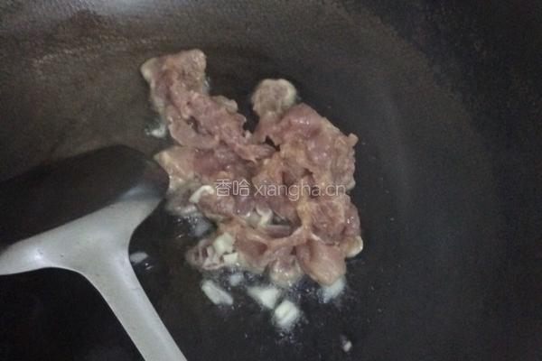 豆干炒肉的做法图解4