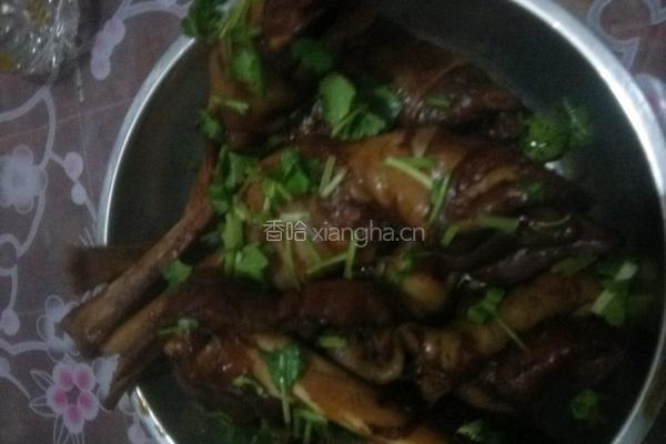 酱羊蹄