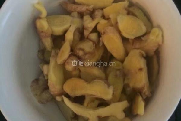 甜醋猪脚姜的做法图解4