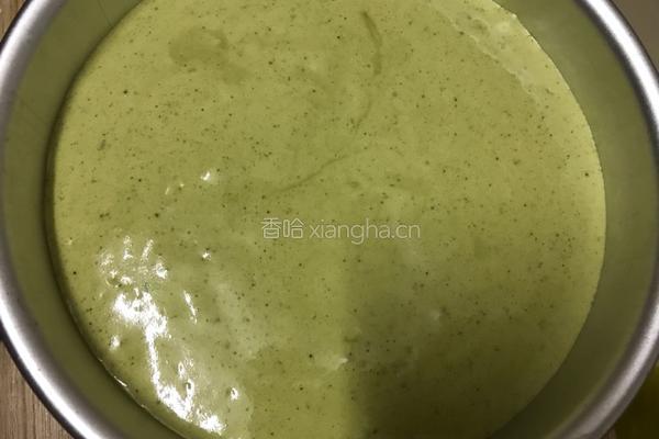 抹茶戚风蛋糕8寸的做法图解14