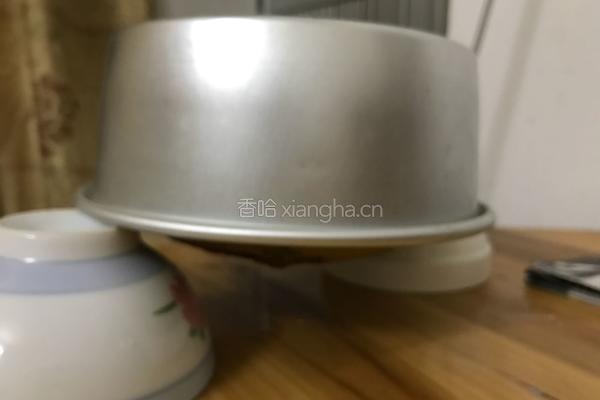 抹茶戚风蛋糕8寸的做法图解15