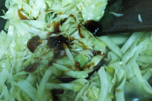 清炒甘蓝的做法图解6