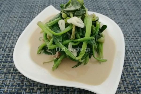 麻酱拨清菠的做法图解7