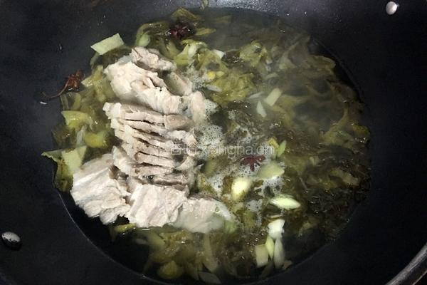 酸菜白肉的做法图解9
