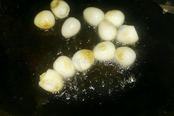 琥珀鹌鹑蛋红烧肉的做法图解3