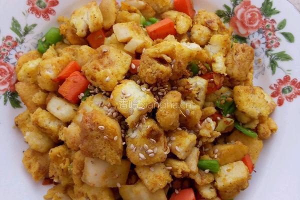 孜然咖喱馒头粒