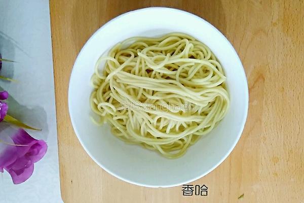 家常热干面的做法图解7