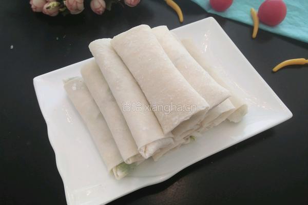 双虾春卷的做法图解1