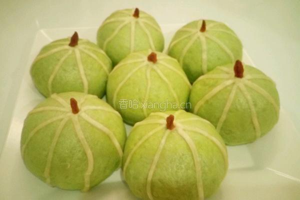 菠菜馒头的做法图解12