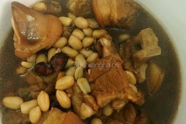 猪脚花生的做法图解4