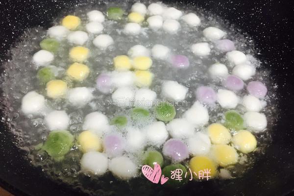 米酒汤圆的做法图解3