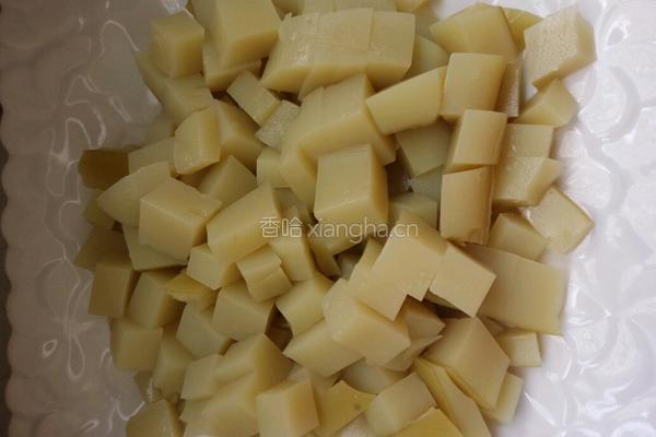 鸡蛋炒凉粉的做法图解2