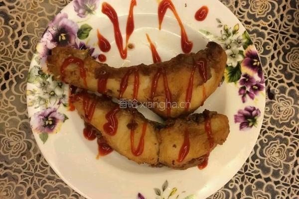 炸鱼块的做法图解5
