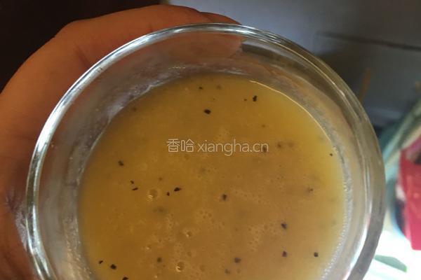 百香果释迦果汁的做法图解6