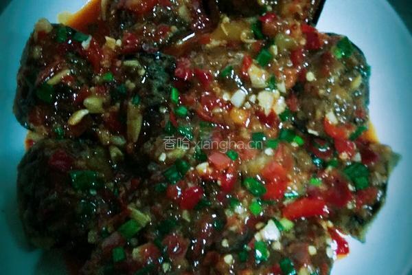 鱼香灯笼茄的做法图解4