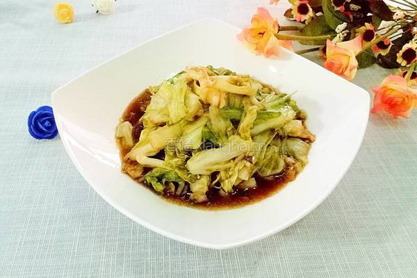 糖醋白菜的做法图解9