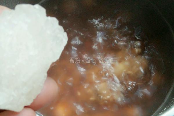 红豆莲子羹的做法图解6