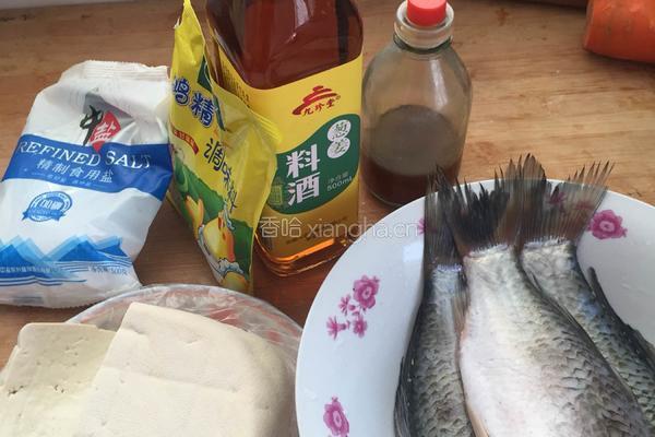 鲫鱼炖豆腐的做法图解1