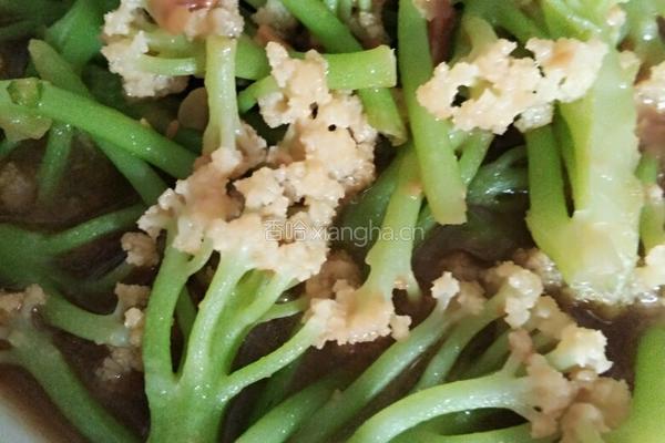 酱炒菜花的做法图解5
